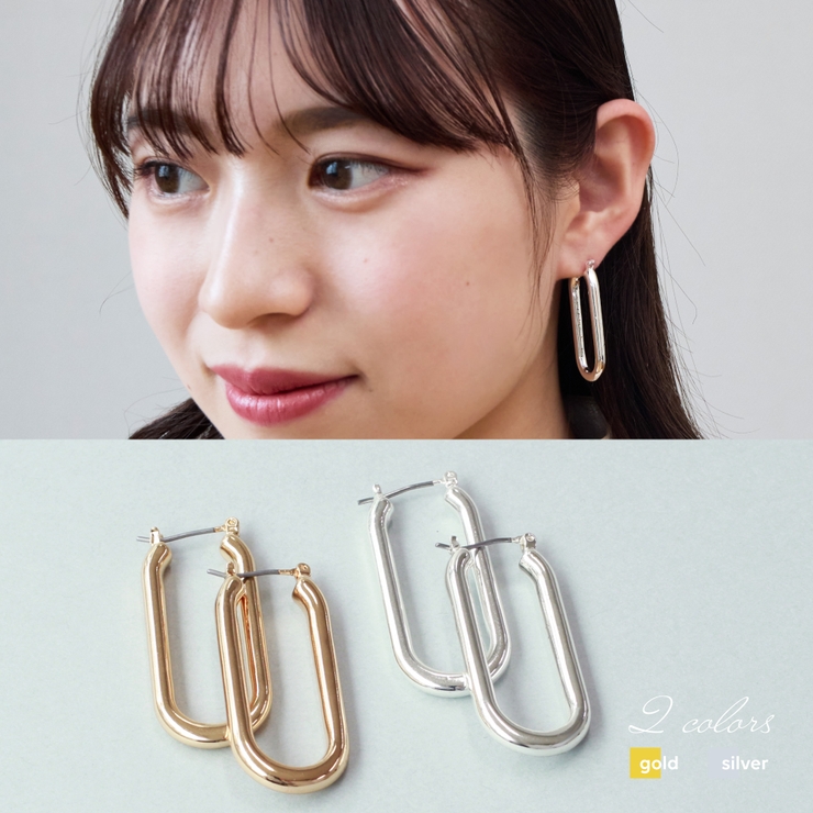 ピアス フープ 韓国 | THE KISS  | 詳細画像1 