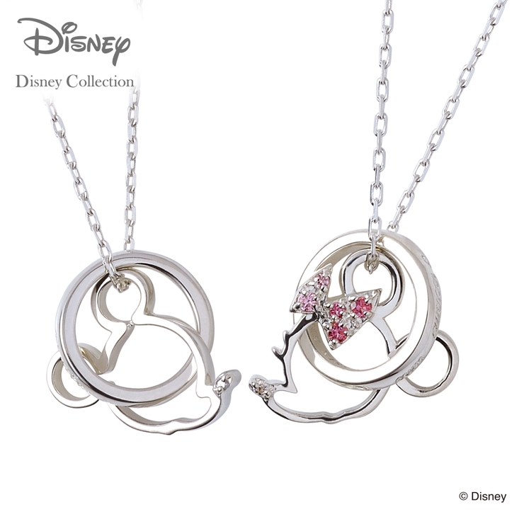 【ラッピング無料】【ディズニー】 ネックレス ミッキーマウス | THE KISS  | 詳細画像1 