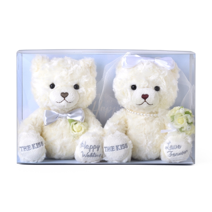 THEKISS公式ショップウェディングベアウェルカムベア結婚式THEKISSBEARザ・キッスベアWEDDING-BEAR02-8000