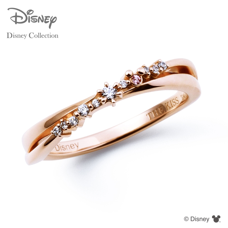 ディズニー ペアリング 隠れミッキーマウス | THE KISS  | 詳細画像1 