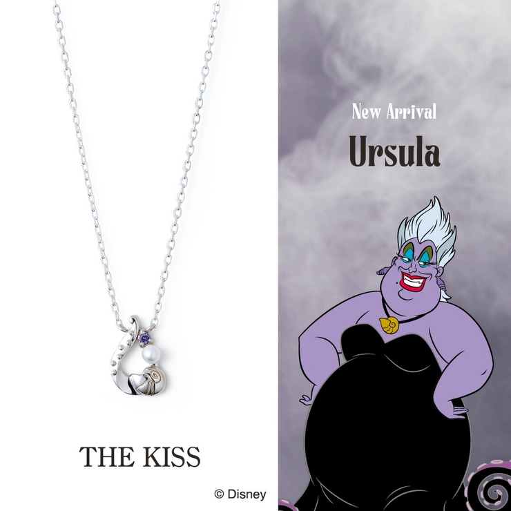 Disney RockLove ヴィランズ アースラネックレス アースラ ヴィランズ リトル・マーメイド ディズニー