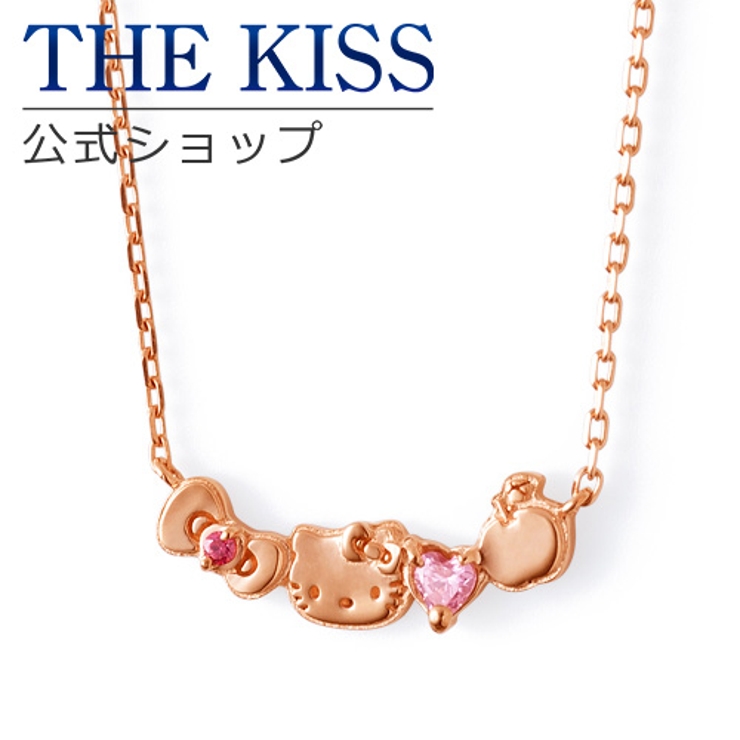 ハローキティ×THE KISSコラボ】キティ ピンクゴールドコーティング 