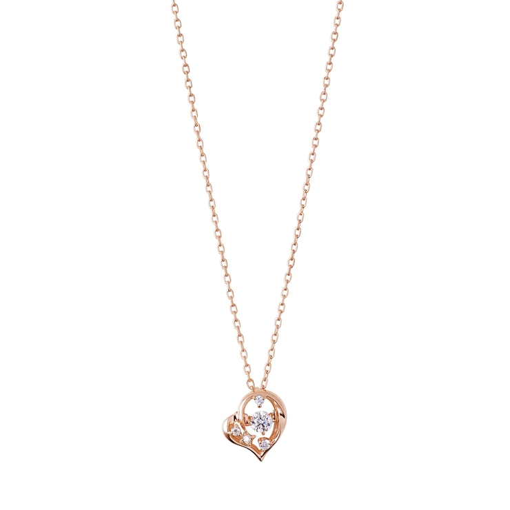 THE KISS ネックレス ピンクゴールド ネックレス K-N2231PG｜THE KISS（ザ・キッス