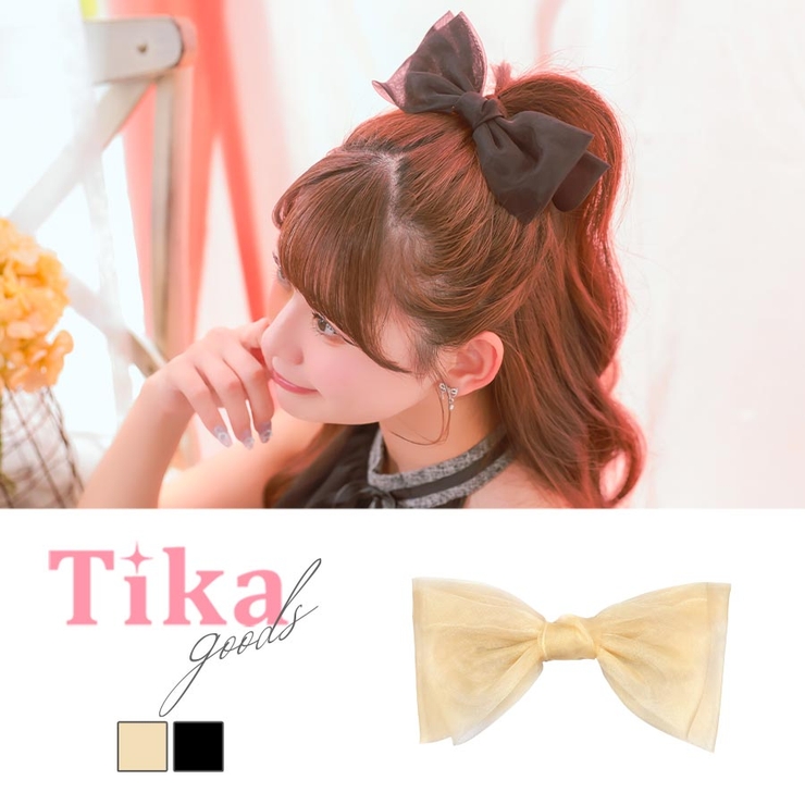 ブラック | Tika ヘアアクセサリー ヘアクリップ | Tika