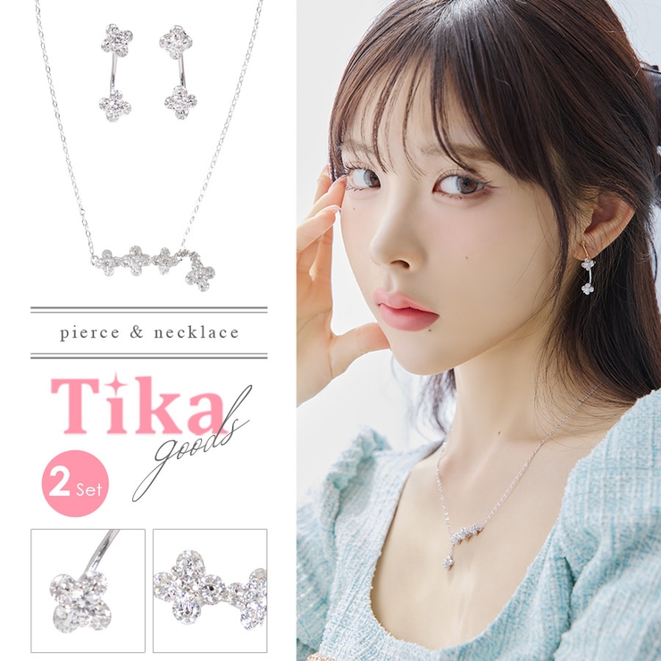 商品画像：STAR JEWELRY - スタージュエリー エナメル フラワー ネックレス 4