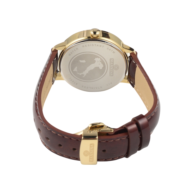 MANNINA(マンニーナ) 腕時計 3針 デイト 替えベルト付[品番：INTA0000450]｜time  piece（タイムピース）のメンズファッション通販｜SHOPLIST（ショップリスト）