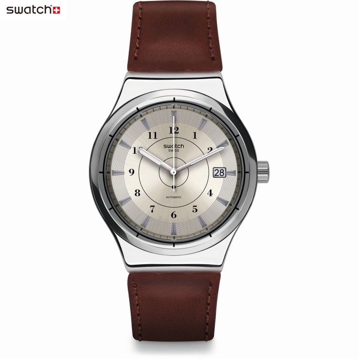 Swatch SISTEM51 AUTOMATIC 自動巻き腕時計システム51 飛び散ら