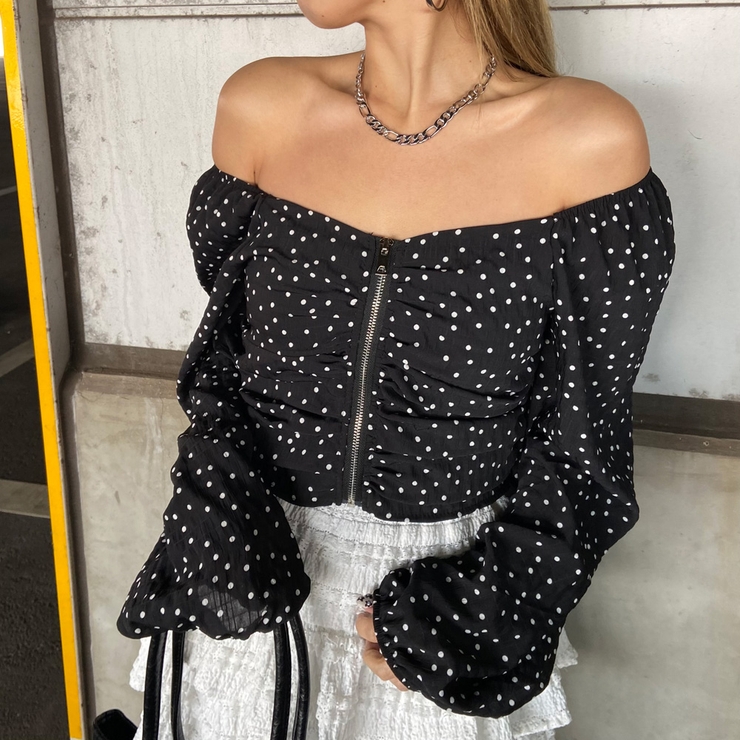 スクエアストーンモチーフ2連ネックレス レディース ファッション | non-hedge  | 詳細画像4 