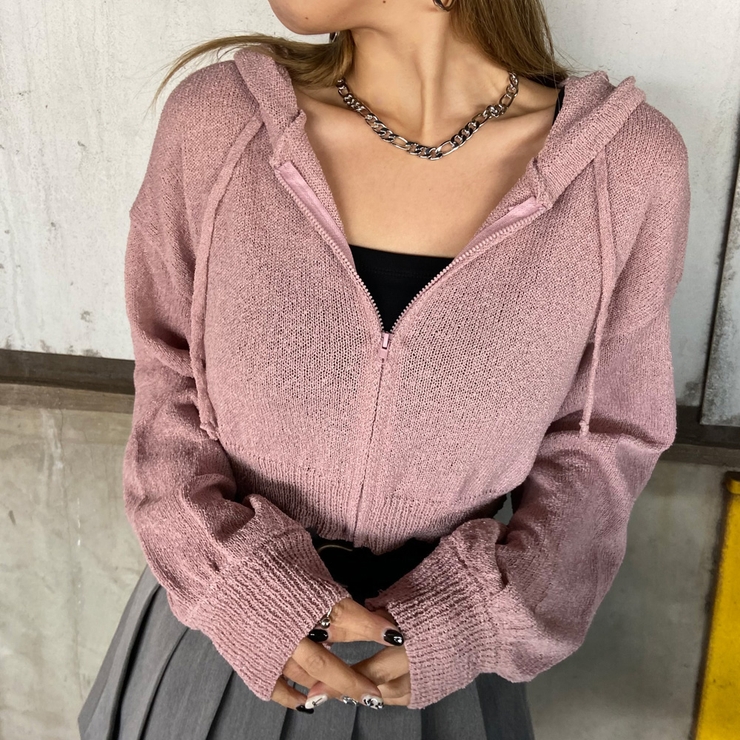 スクエアストーンモチーフ2連ネックレス レディース ファッション | non-hedge  | 詳細画像5 