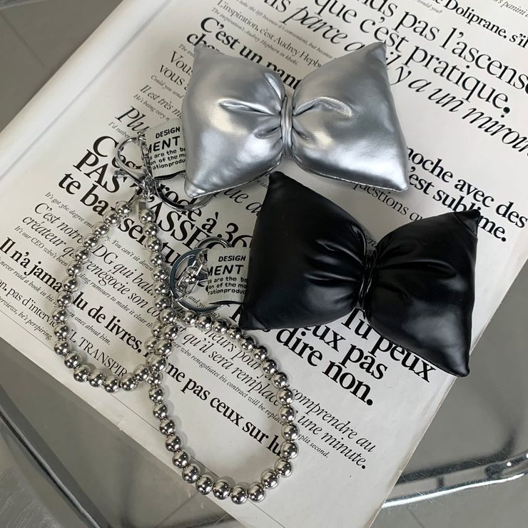 プックリリボンチャーム[品番：NHGW0004292]｜non-hedge （ノンヘッジ