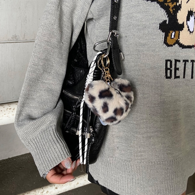 ファーハートチャームストラップ | non-hedge  | 詳細画像11 