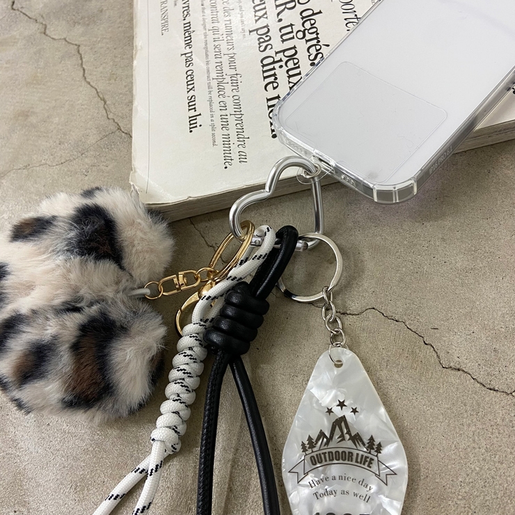 ファーハートチャームストラップ | non-hedge  | 詳細画像22 