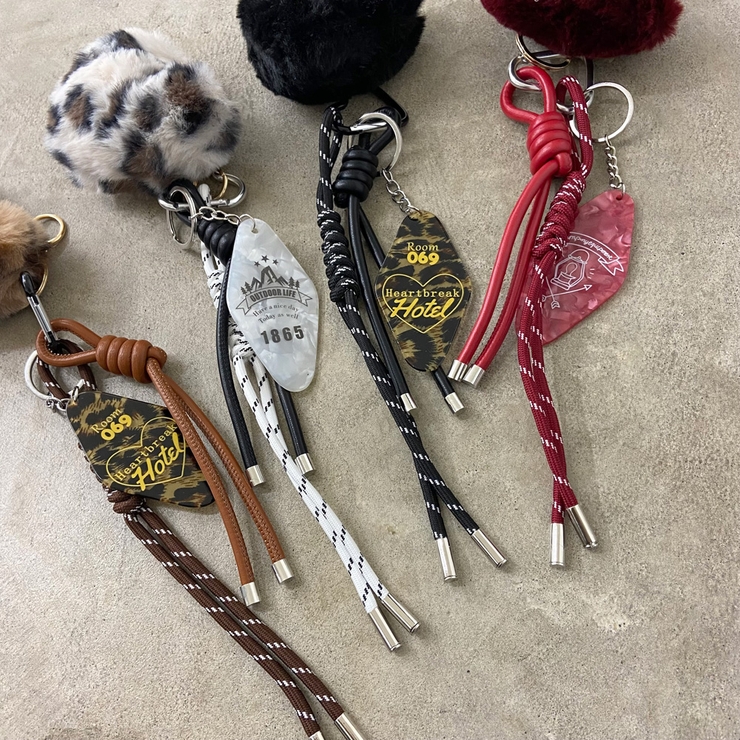 ファーハートチャームストラップ | non-hedge  | 詳細画像28 