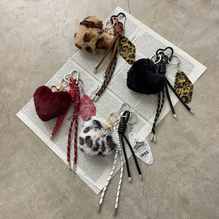 ファーハートチャームストラップ | non-hedge  | 詳細画像29 