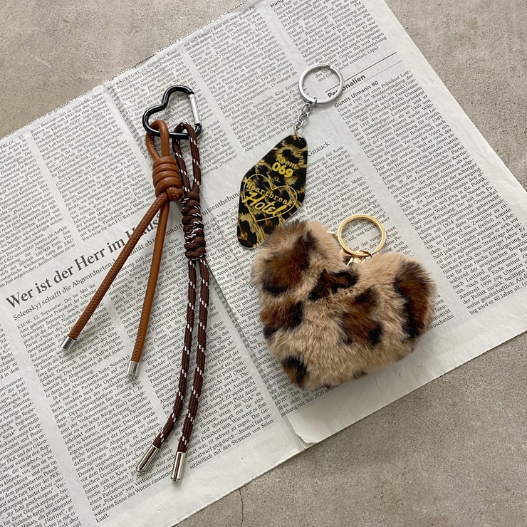 ファーハートチャームストラップ | non-hedge  | 詳細画像31 