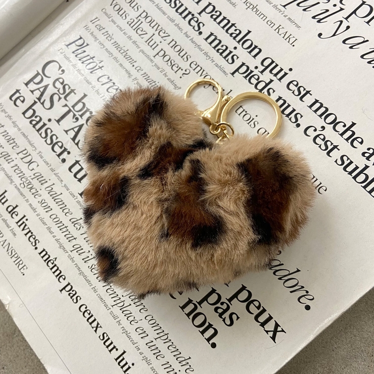 ファーハートチャームストラップ | non-hedge  | 詳細画像32 