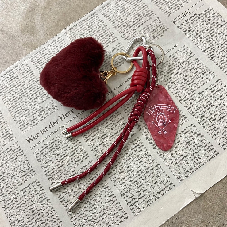 ファーハートチャームストラップ | non-hedge  | 詳細画像36 