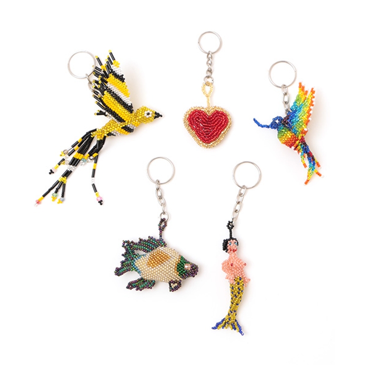 チチカカ GUAビーズキーホルダーM zgsgcb8608 レディース[品番