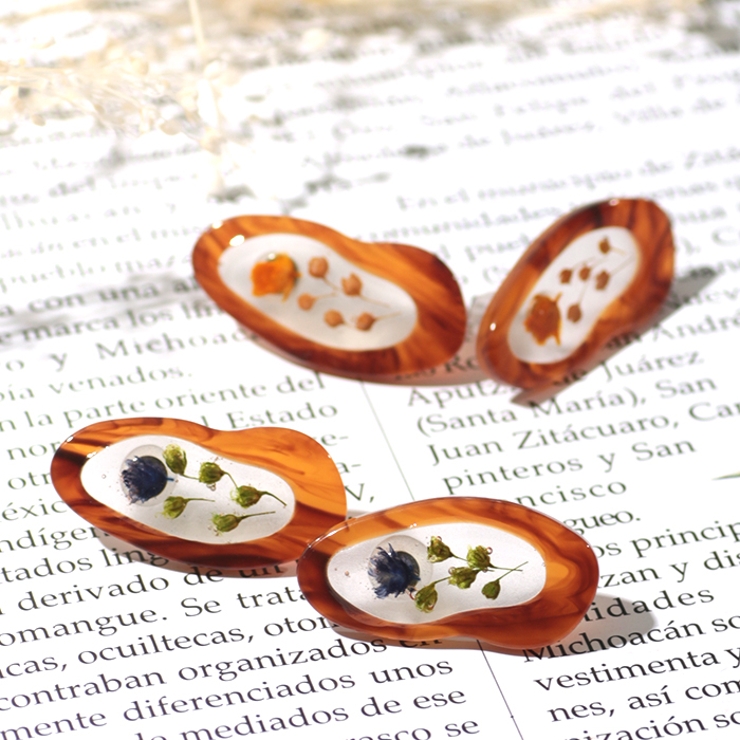 変形アクリル封入ピアス zkwjcb8626 チチカカ | チチカカ | 詳細画像1 