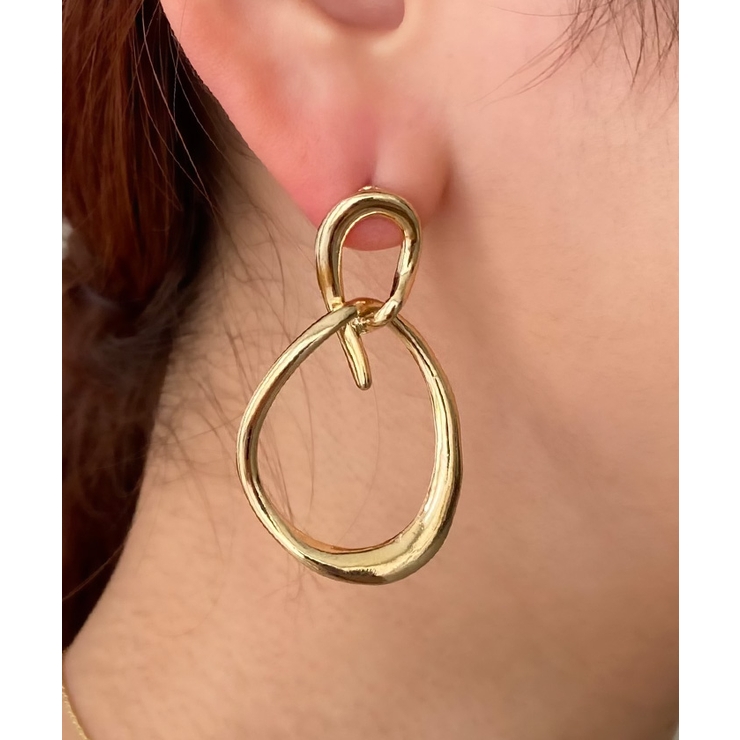ミックスリングピアス 2連デザインが上品 小物 | titivate | 詳細画像9 