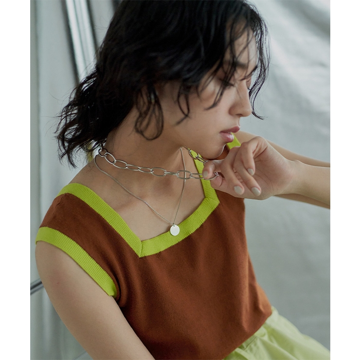 チェーンプレートネックレスセット【miette ミエット】 | titivate | 詳細画像9 