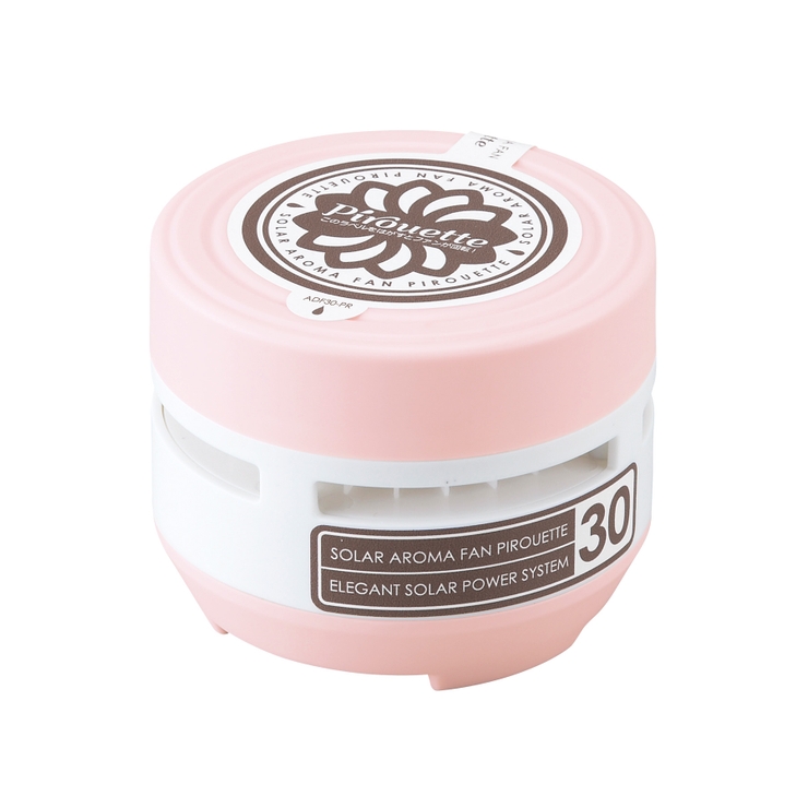 ピンク | ソーラーアロマファン ピルエット | Toffy store