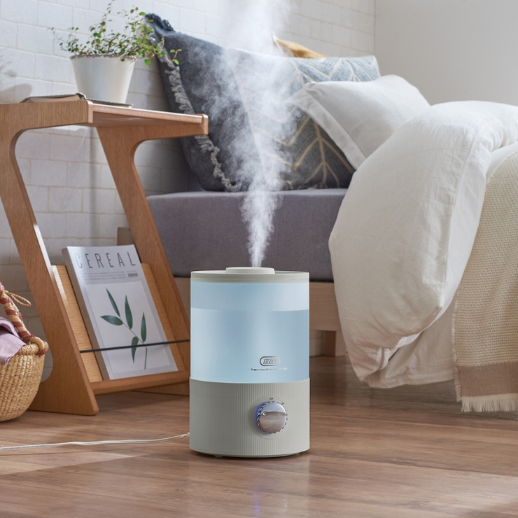 アッシュホワイト | 【Toffy/トフィー】 抗菌アロマ加湿器＜3.3L＞ | Toffy store