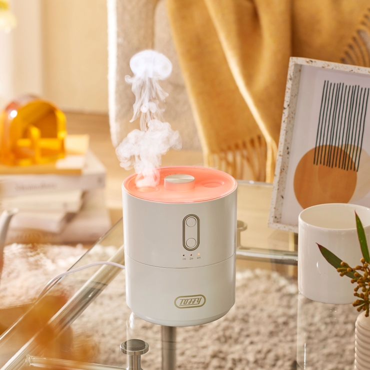パンナホワイト | 【Toffy/トフィー】 ふわふわリング加湿器 | Toffy store
