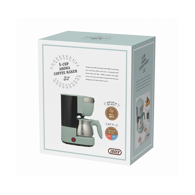 【Toffy/トフィー】 5カップアロマコーヒーメーカー | Toffy store | 詳細画像10 