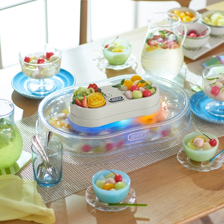 TOFFY トフィー きらきら 流しそうめん器 LEDライト付き コードレス Toffy きらきら流しそうめん器 ｜ Toffy公式オンラインショップ
