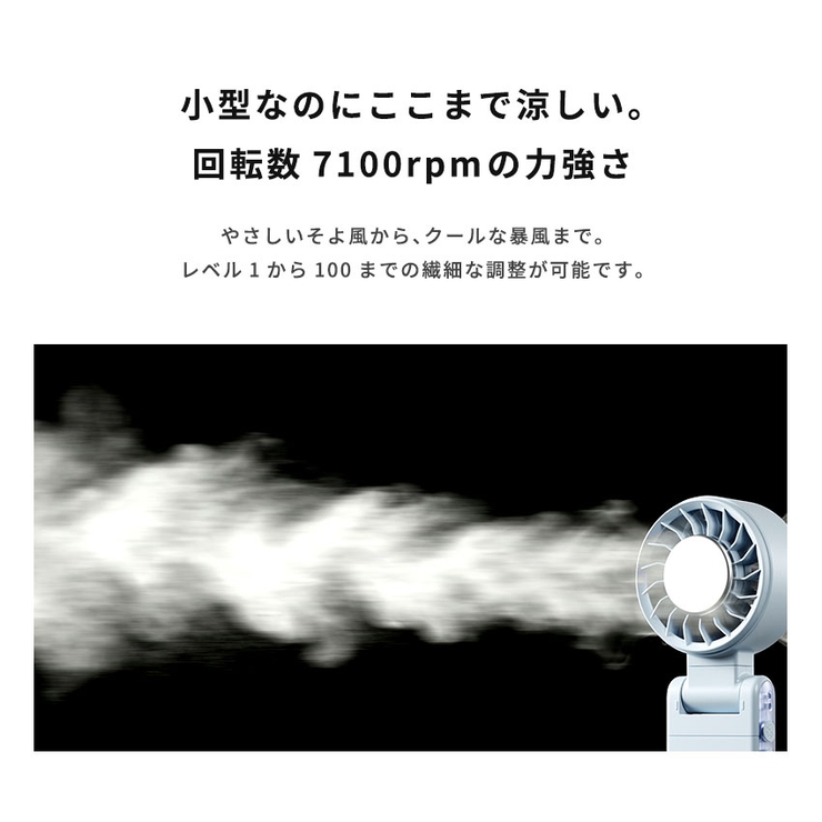 クリップファン 多機能 ハンディファン |  TOKOHANA | 詳細画像18 