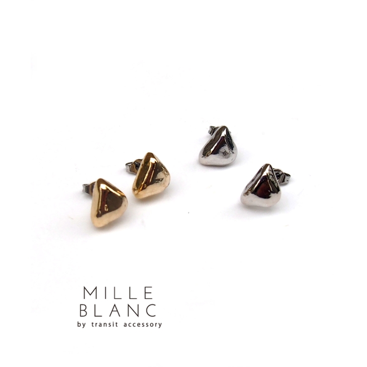 mille blanc チタンポスト | TRANSIT ACCSESSORY  | 詳細画像1 