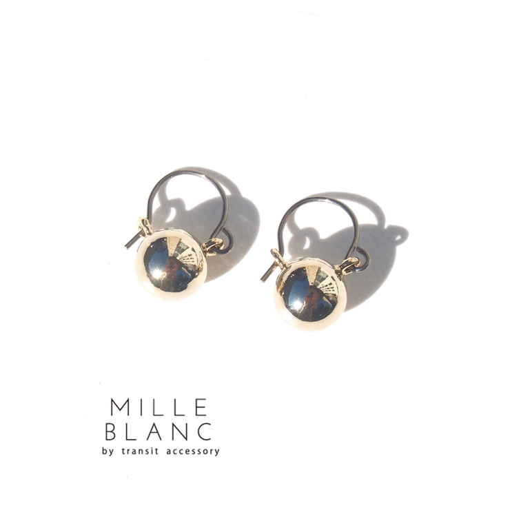 mille blanc セットモチーフピアス | TRANSIT ACCSESSORY  | 詳細画像1 