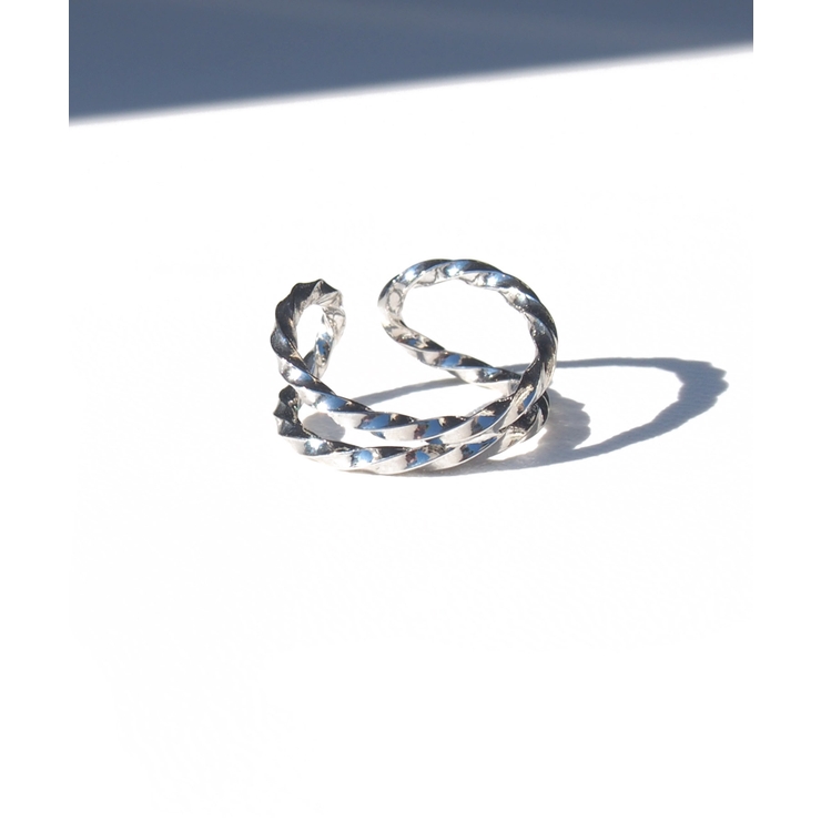 mille blanc メタルデザインリング | TRANSIT ACCSESSORY  | 詳細画像7 