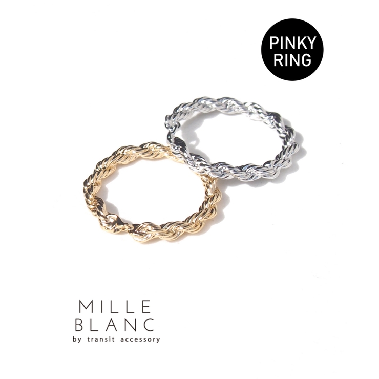 mille blanc ピンキーリング | TRANSIT ACCSESSORY  | 詳細画像1 
