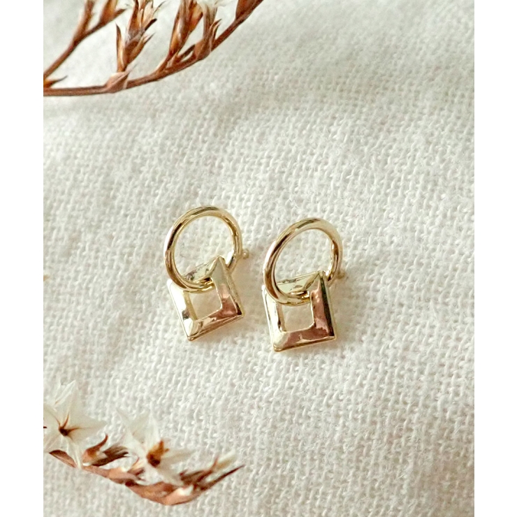 【mille blanc】ピアス ポストピアス | TRANSIT ACCSESSORY  | 詳細画像2 