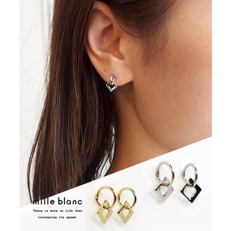 【mille blanc】ピアス ポストピアス | TRANSIT ACCSESSORY  | 詳細画像1 