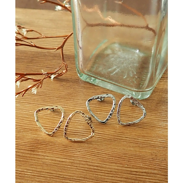 【milleblanc】ピアス ポストピアス テクスチャー | TRANSIT ACCSESSORY  | 詳細画像4 