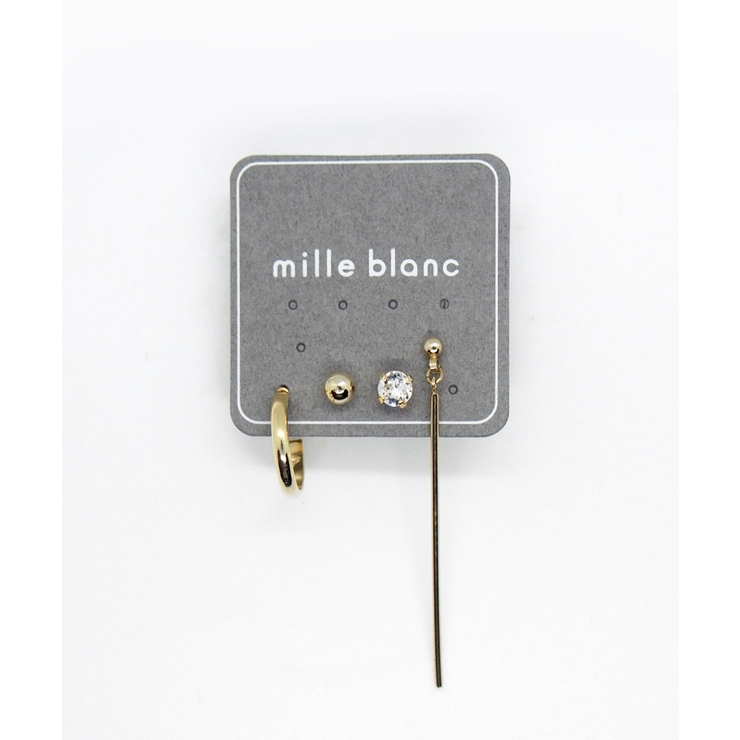 【milleblanc】ピアス プチピアス ポストピアス | TRANSIT ACCSESSORY  | 詳細画像2 