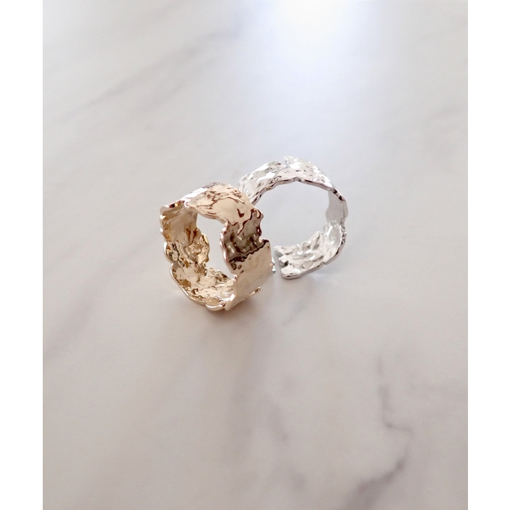 mille blanc ボリュームデザインリング | TRANSIT ACCSESSORY  | 詳細画像1 