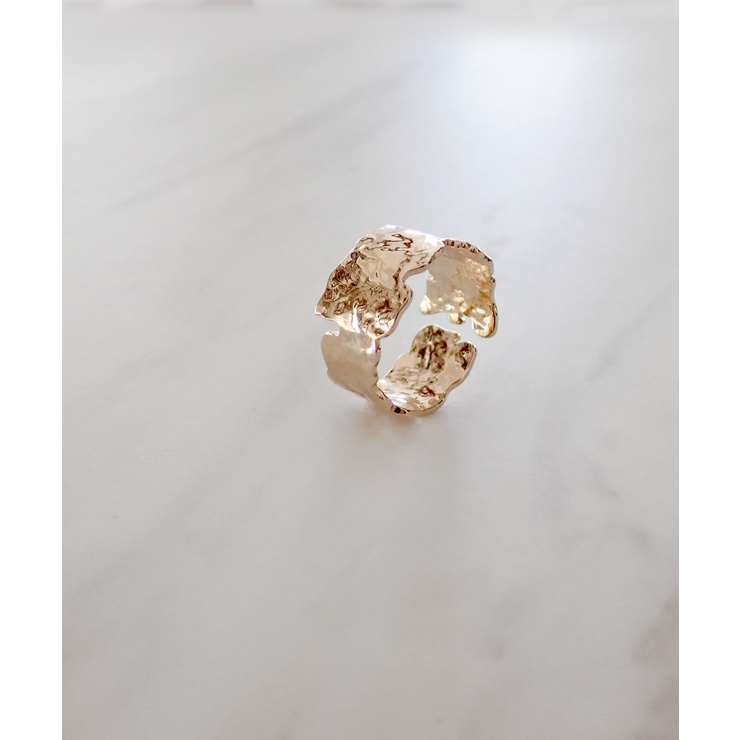 ゴールド | mille blanc ボリュームデザインリング | TRANSIT ACCSESSORY 