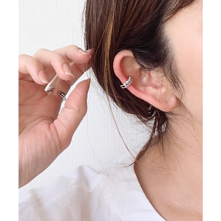 シルバー | 【milleblanc】イヤカフ イヤーカフ ノンホール | TRANSIT ACCSESSORY 