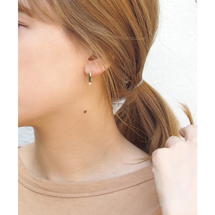 ゴールド | 【milleblanc】ピアス ポストピアス シンプル | TRANSIT ACCSESSORY 