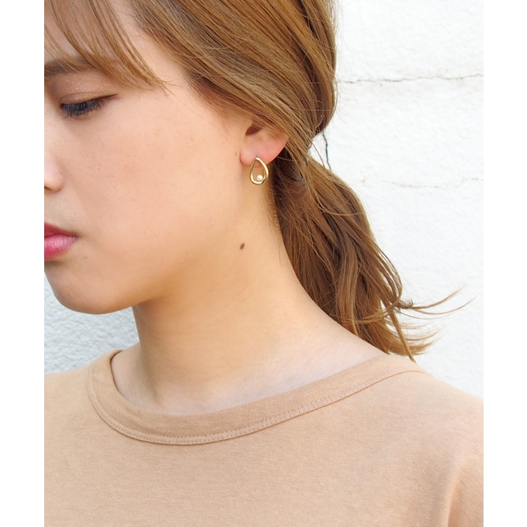 ゴールド | 【milleblanc】ピアス ポストピアス シンプル | TRANSIT ACCSESSORY 