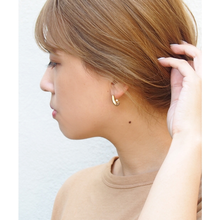 ゴールド | 【milleblanc】ピアス ポストピアス シンプル | TRANSIT ACCSESSORY 