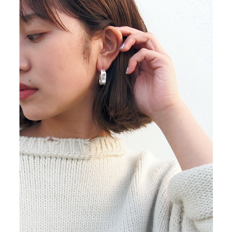 シルバー | ピアス ポストピアス マット | TRANSIT ACCSESSORY 