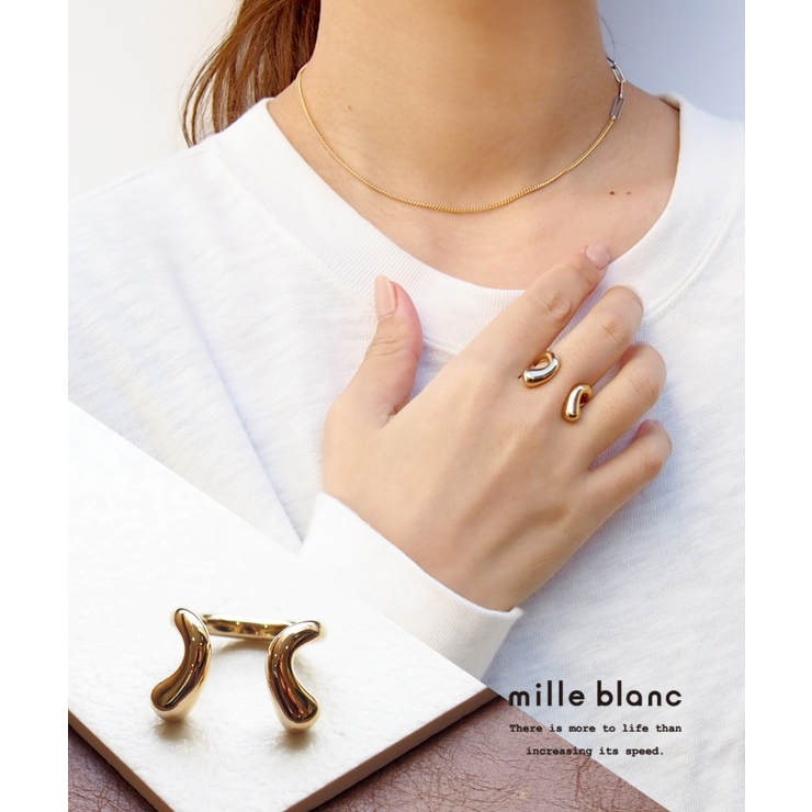 ゴールド | 【mille blanc】 リング | TRANSIT ACCSESSORY 
