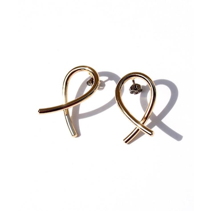 ピアス ポストピアス 左右対称[品番：TRNA0002159]｜TRANSIT