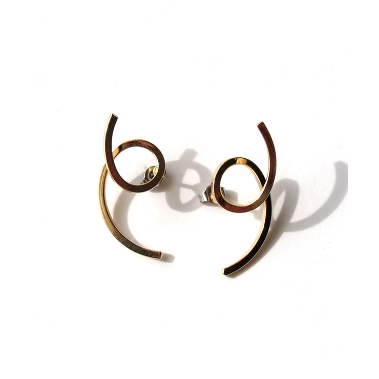 ピアス ポストピアス 左右対称[品番：TRNA0002160]｜TRANSIT