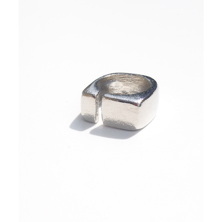 シルバー | SALON 何パターンも楽しめるオリジナルボリュームリング ざらざら | TRANSIT ACCSESSORY 